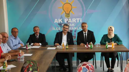 AK Partili Vekil sahada: Hayırlı olsun ziyaretleri sürüyor!