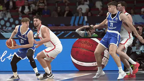 A Milli Erkek Basketbol Takımı, 2'de 2 yaptı