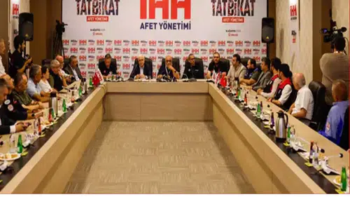 İHH 5’inci Ulusal Afet Yönetimi Tatbikatı basın toplantısı düzenledi