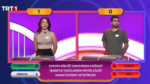 "Kim Gitsin?" yarışmasında Konya sorusu gündem oldu!