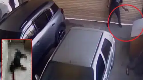 Komşu esnafın köpeğini tabancayla öldürdü
