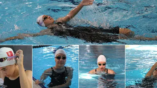 Özel sporcu Gizem, 2028 olimpiyatlarına hazırlanıyor