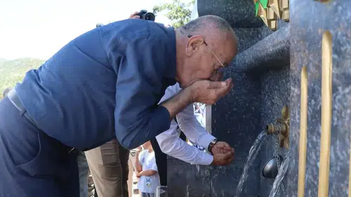 Konya'nın şenliğinde yeni çeşme açıldı!