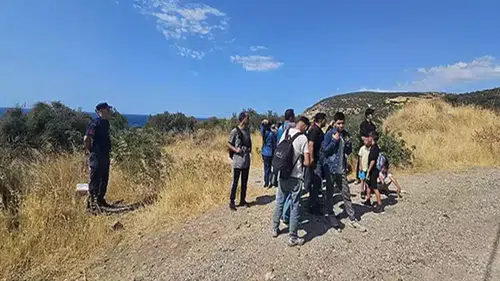 19 kaçak göçmen yakalandı