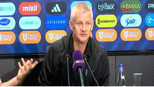 Ole Gunnar Solskjaer: Galibiyetten dolayı mutluyum