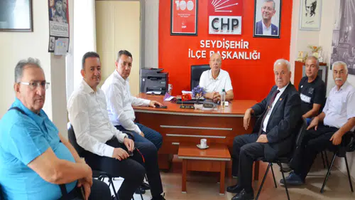 CHP’li Milletvekilleri Seydişehir’de esnafın sorunlarını dinledi