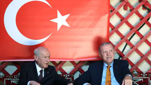 Cumhurbaşkanı Erdoğan ve MHP Lideri Bahçeli Ahlat'ta görüştü