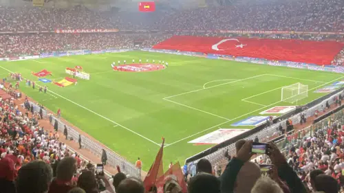 Konya Milli maçına gelen isim dikkat çekti!