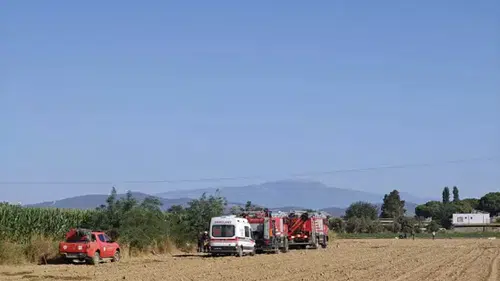 Son dakika! Eğitim uçağı düştü: Pilot adayı hayatını kaybetti!