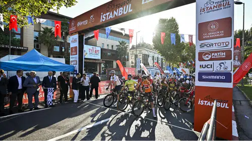 Uluslararası İstanbul Bisiklet Turu'nun 4. ve son etabı başladı