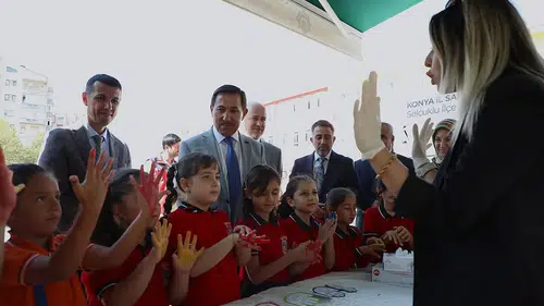 Karatay’da çocuklar sağlık elçisi oldu