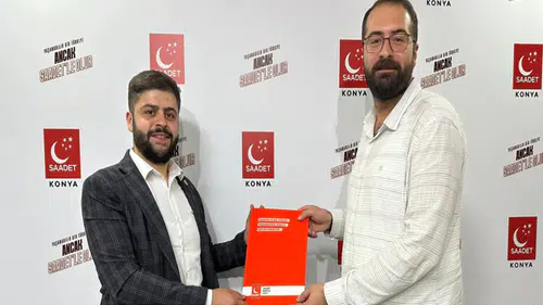 Genç Saadet Meram’da bayrak değişimi