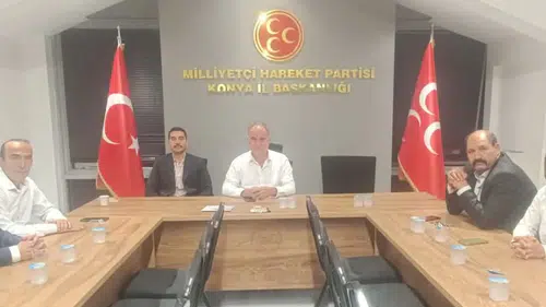MHP Konya İl yönetimi bir araya geldi