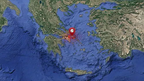 Ege Denizi'nde deprem!
