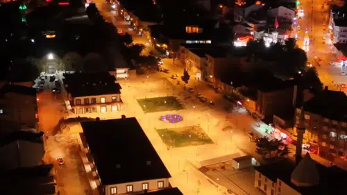 Konya'da meydan projesi tamamlandı: Kent meydanı şenlendi!