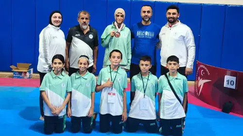 Selçuklu Belediyespor, 3 madalya ile döndü
