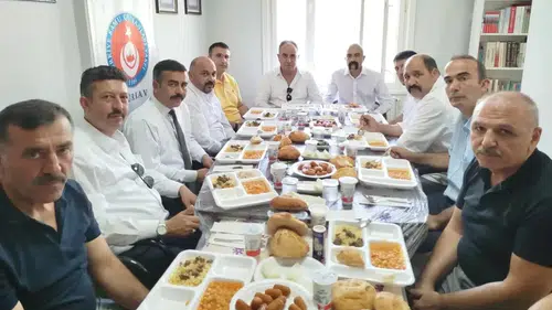 MHP yönetimi TÜRKAV’ın etkinliğinde buluştu