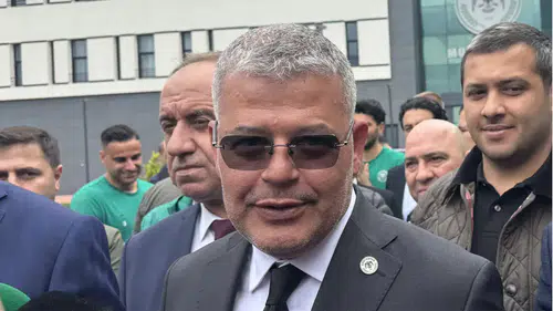 Başkan Ömer Atiker'den camiaya bayram kutlaması