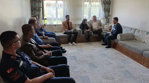 Altınekin’de gönüllere dokunan ziyaret