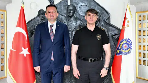 CHP'li Barış Bektaş’tan Konya Emniyet Müdürü Koç’a tebrik ziyareti