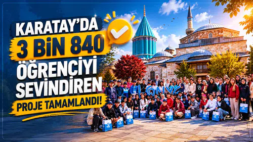 Karatay’da 3 bin 840 öğrenciyi sevindiren proje tamamlandı