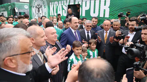 Konyaspor kupaya dualarla uğurlandı!