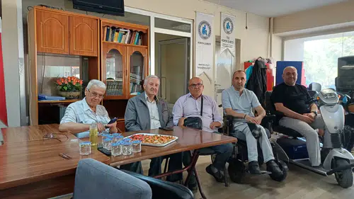 TSD Konya Şubesi üyeleri bayramlaşma programında buluştu