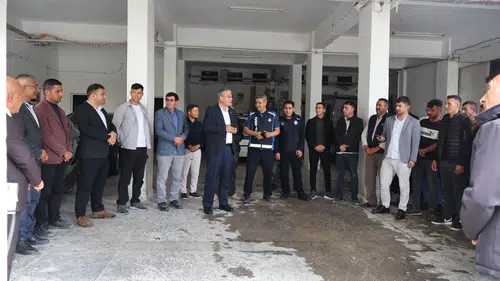 Konyalı Başkan personelle bayramlaştı