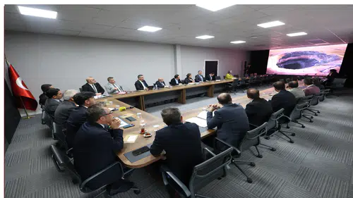Konya Jeopark Projesi tanıtım ve değerlendirme toplantısı yapıldı