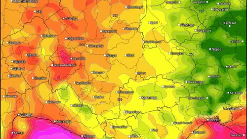Konya’ya kırmızı alarm: Güçlü fırtına geliyor!
