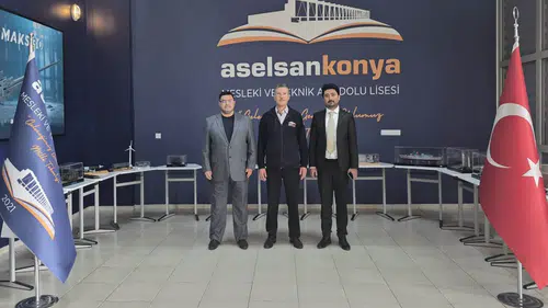 KSGKD’ den, Aselsan Konya Lisesi'ne ziyaret