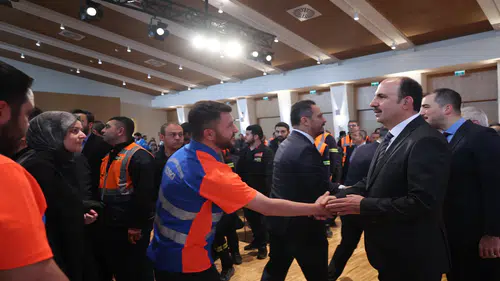Başkan Altay, personellerle bayramlaştı