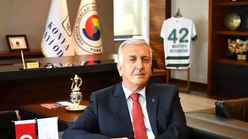 KSO Başkanı Büyükeğen, İSO 500’e giren Konyalı firmaları tebrik etti