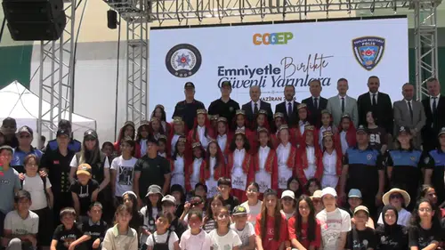 “Emniyetle Birlikte Güvenli Yarınlara” projesinin açılışında büyük coşku