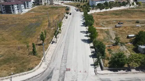 Konya'nın o bölgesinde yol çalışmaları hız kazandı!