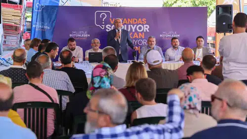 Başkan Kavuş vatandaşı sorularını yanıtladı