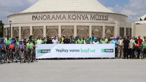 Konya’da binlerce pedal sağlıklı yaşam için döndü