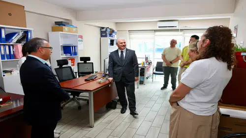 Vali Akın, Konya Rölöve ve Anıtlar Müdürlüğünü ziyaret etti