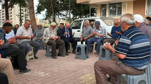 Başkan Pekyatırmacı'dan şehit itfaiyeciye vefa ziyareti