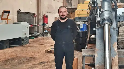 Konya'da o kurumdan destek alan vatandaş kendi işinin patronu oldu!