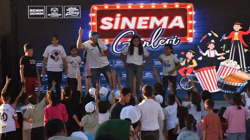 Konya'da çocuklar için sinema keyfi!