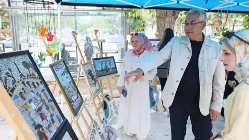 Ereğli'de Vitray Kursu Sergisi, sanatseverleri buluşturdu!