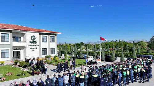 Başkan Kılca, mesai arkadaşlarıyla bayramlaştı