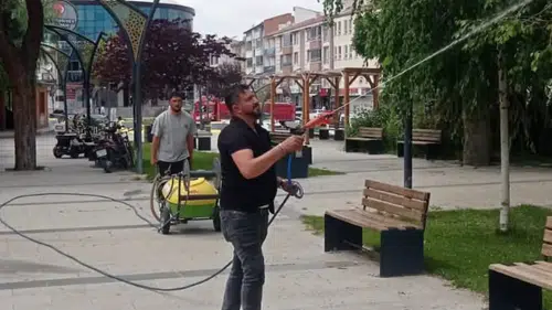 Zararlı böceklere karşı Kulu’da kararlı mücadele