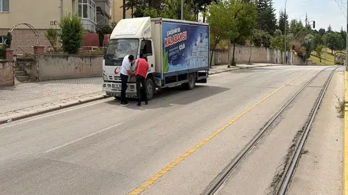Kamyonun çarptığı çocuk ağır yaralandı