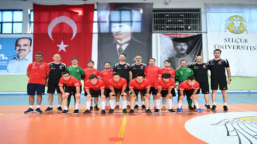 Dünya Kupası’na hazırlanan özel sporcuların güç merkezi yine Konya oldu