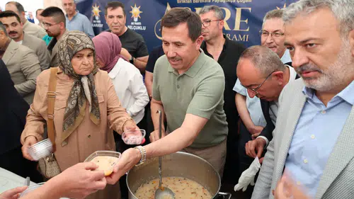 Başkan Kılca hemşehrileriyle aşure sofrasında bir araya geldi