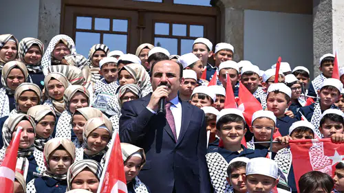 Başkan Altay, Hafızlık İmam Hatip Okulları’nı kazanan öğrencilerle buluştu