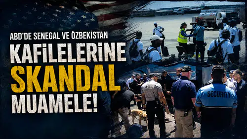 ABD’de Senegal ve Özbekistan kafilelerine skandal muamele