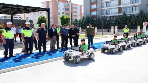Trafik Eğitim Parkı’nda eğitimler tamamlandı